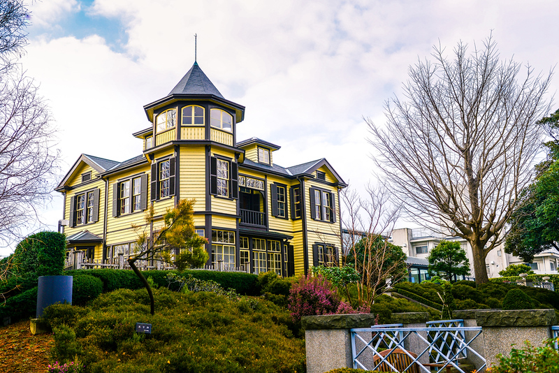 The former house of a diplomat in the Yamate area.. Editorial credit: Reuben Teo / Shutterstock.com