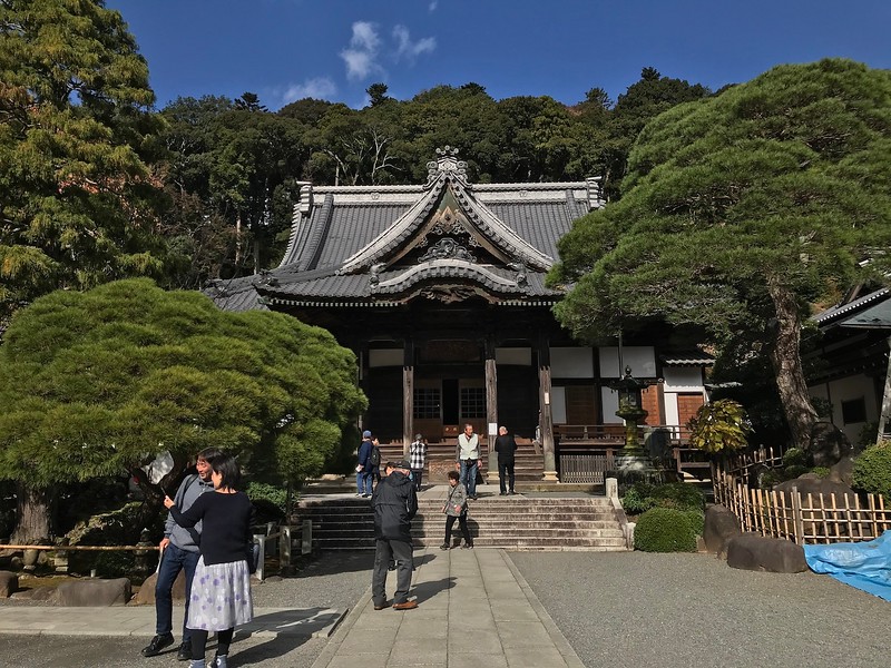 The main building at Shuzenji Temple.