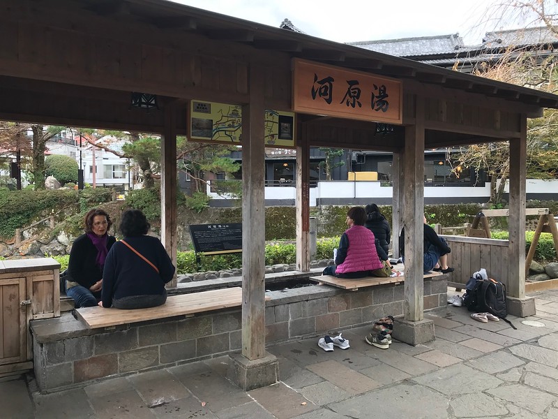 Foot baths are a great way to relax.